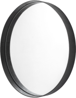 Зеркало Emze Loft D40 / LOFT.40.40.CHE (черный) - 