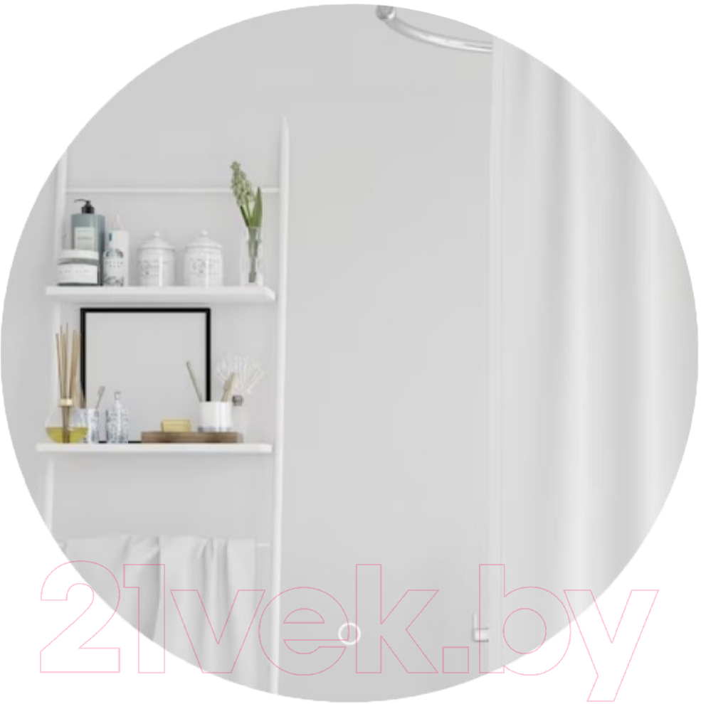 Зеркало Emze Led Antifog D80 / LED.80.80.ANTIFOG.4K (c подсветкой и подогревом)