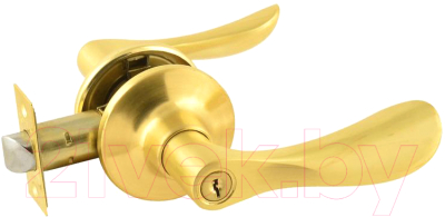 Ручка дверная Нора-М ЗВ3-01-STD (матовое золото)