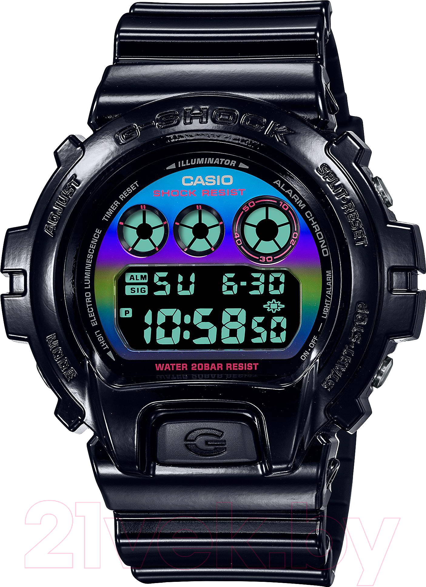 Часы наручные мужские Casio DW-6900RGB-1E