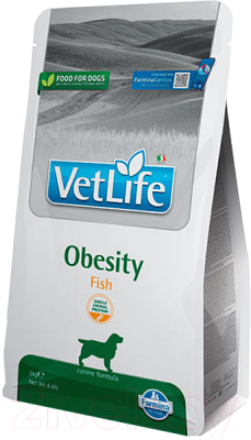 Сухой корм для собак Farmina Vet Life Obesity Fish (12кг)