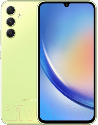 Смартфон Samsung Galaxy A34 8GB/256GB / SM-A346E (лайм)