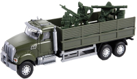 

Автомобиль игрушечный Sharktoys, Грузовик военный с солдатиками / 190000023