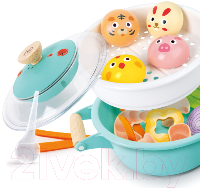 Набор игрушечной посуды Hape Маленький повар / E3202_HP