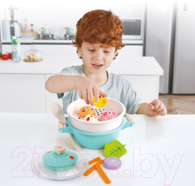 Набор игрушечной посуды Hape Маленький повар / E3202_HP