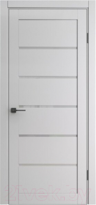 Дверь межкомнатная el'Porta Порта-220 60x200 (Nardo Grey/Grey Fog)