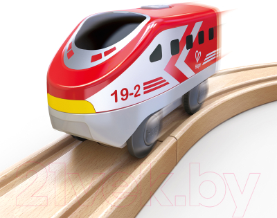 Поезд игрушечный Hape Мой поезд / E3786_HP (красный)