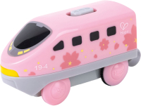Поезд игрушечный Hape Мой поезд / E3787_HP (розовый) - 
