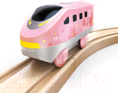 Поезд игрушечный Hape Мой поезд / E3787_HP (розовый)
