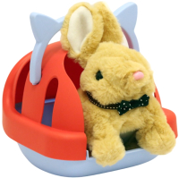 Интерактивная игрушка Sharktoys Кролик бежевый / 1840000011 - 