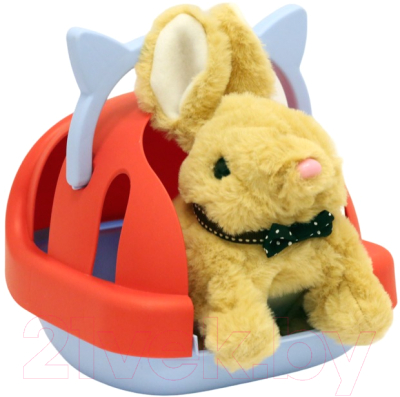 Интерактивная игрушка Sharktoys Кролик бежевый / 1840000011