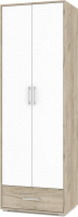 Шкаф Modern Оливия О22 (серый дуб/белый) - 