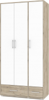 Шкаф Modern Оливия О32 (серый дуб/белый) - 