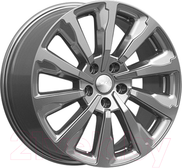 Литой диск SKAD Астер 18x8" 5x114.3мм DIA 67.1мм ET 45мм Графит