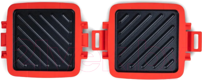 Форма-гриль для микроволновой печи Miku MK-TSTR-RD (красный)