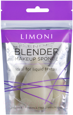 Спонж для макияжа Limoni Blender Makeup Sponge / 10467