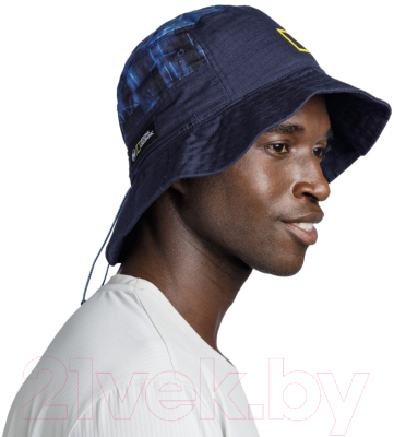 Панама Buff Sun Bucket Hat Unrel Blue (S/M, 131351.707.20.00)