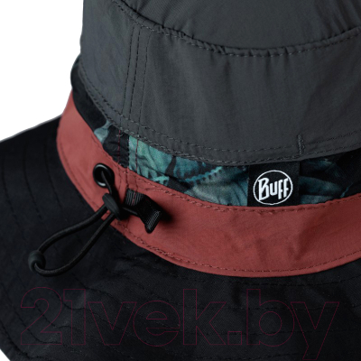 Панама Buff Explore Booney Hat Okisa Black (S/M, 131297.999.20.00)