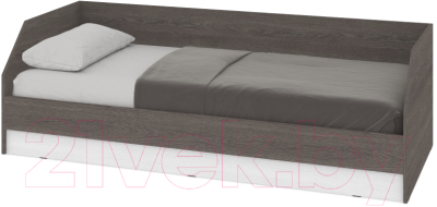 Кровать-тахта Modern Оливия О81 (анкор темный/анкор светлый)