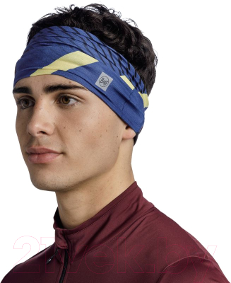 Повязка на голову Buff CoolNet UV+ Half Akim Cobalt (132297.791.10.00)