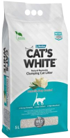 Наполнитель для туалета Cat's White С ароматом марсельского мыла (5л) - 