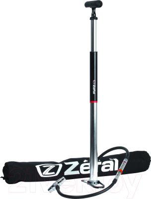 Насос ручной Zefal Profil Travel Floor Pump / 0890 (серебристый/черный)