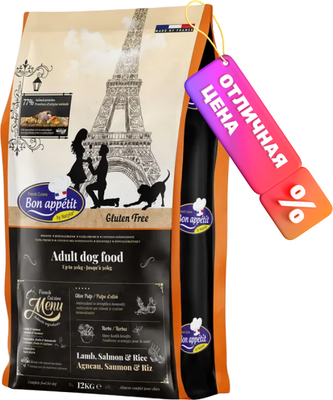 

Сухой корм для собак, Dog Adult Lamb & Salmon & Rice / 681946