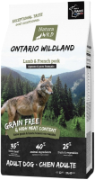 Сухой корм для собак Natura Wild Dog Ontario Wildland с ягненком и французской свининой / 795042 (12кг) - 