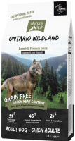 Сухой корм для собак Natura Wild Dog Ontario Wildland с ягненком и французской свининой / 795165 (2кг) - 