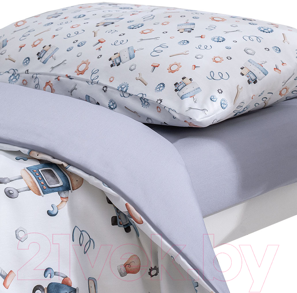 Комплект постельный для малышей Perina Robo / RB3-01.1