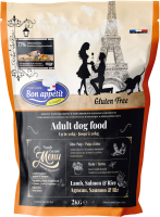 Сухой корм для собак Bon Appetit Dog Adult Lamb & Salmon & Rice / 681953 (2кг) - 