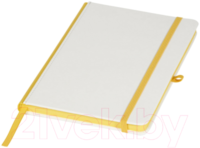 Блокнот Journalbooks Solid / 10725803 (белый/желтый)