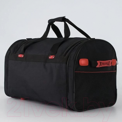 Спортивная сумка Rosin 001-2403-BKR (черный/красный)