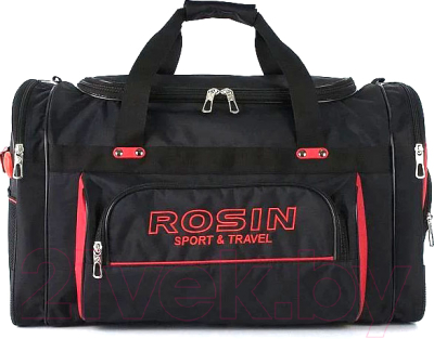 Спортивная сумка Rosin 001-2403-BKR (черный/красный)