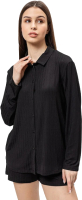 Комплект домашней одежды Mark Formelle 592490 (р.164/170-96-102, черный) - 