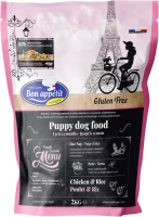 Сухой корм для собак Bon Appetit Dog Puppy с курицей и рисом / 681892 (2кг) - 