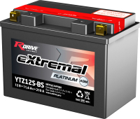 Мотоаккумулятор RDrive eXtremal Platinum YTZ12S-BS (11.6 А/ч) - 