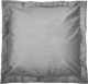 Подушка декоративная Сонум Замша 45x45 (с кантом, серый) - 