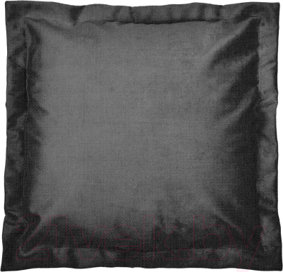 Подушка декоративная Сонум Кашемир 45x45 (с кантом, серый)