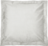 Подушка декоративная Сонум Микровелюр 45x45 (с кантом, светло-серый) - 
