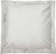 Подушка декоративная Сонум Микровелюр 45x45 (с кантом, светло-серый) - 