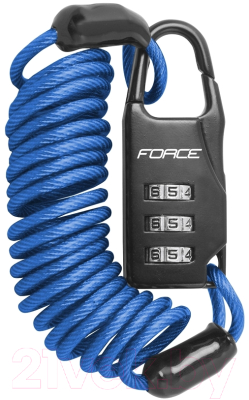 Велозамок FORCE Small / 49111-F (синий)