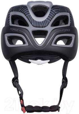 Защитный шлем FORCE Aves / 90299908-F (L/XL, серый/черный)