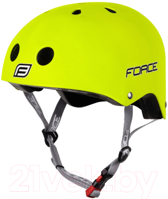 Защитный шлем FORCE BMX / 90198-F (S/M, флуоресцентный)