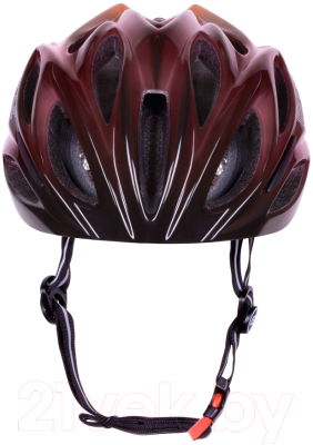 Защитный шлем FORCE Bull Hue / 9029057-F (S/M, черный/красный)