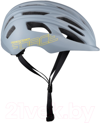 Защитный шлем FORCE Downtown / 90298819-F (S/M, серый)
