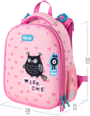 Школьный рюкзак Forst F-Top. Black owl / FT-RY-010603