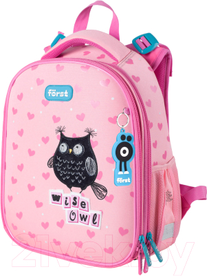 Школьный рюкзак Forst F-Top. Black owl / FT-RY-010603