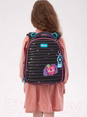 Школьный рюкзак Forst F-Top. Pink tiger / FT-RY-010403