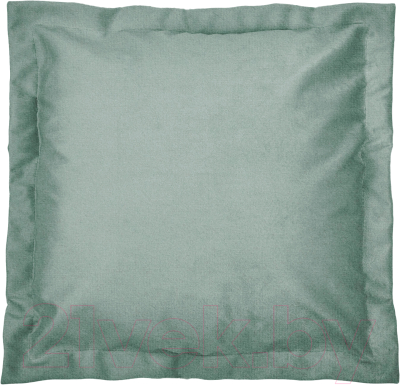 Подушка декоративная Сонум Эвита 45x45 (с кантом, мятный)